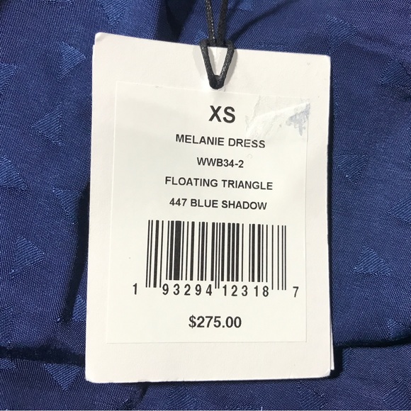 Onia Melanie Floating Triangle Dress, Women's Size XS - Blue Shadow - Picture 6 of 12